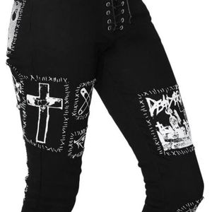 Current MoodSTITCH BITCH LACE-UP PATCH JEANS